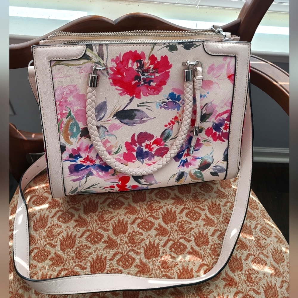 Floral Pink/Blush GUESS Handbag